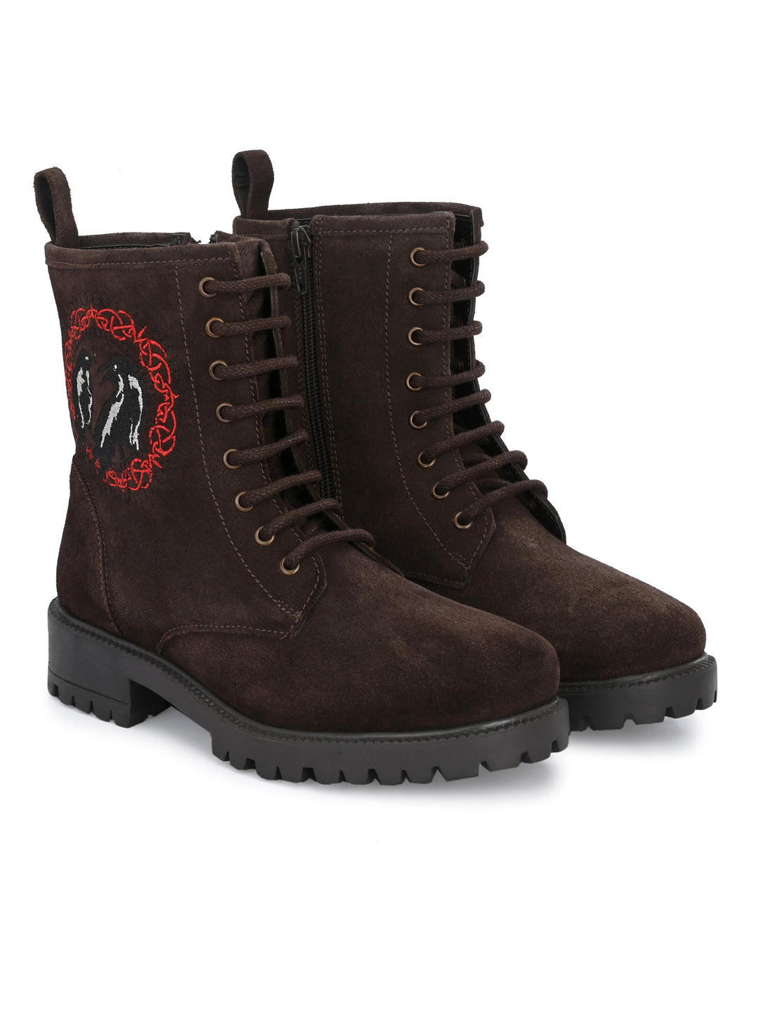 Dona Nova By Carlo Romano Women's Genuine Suede Leather Ankle Boot