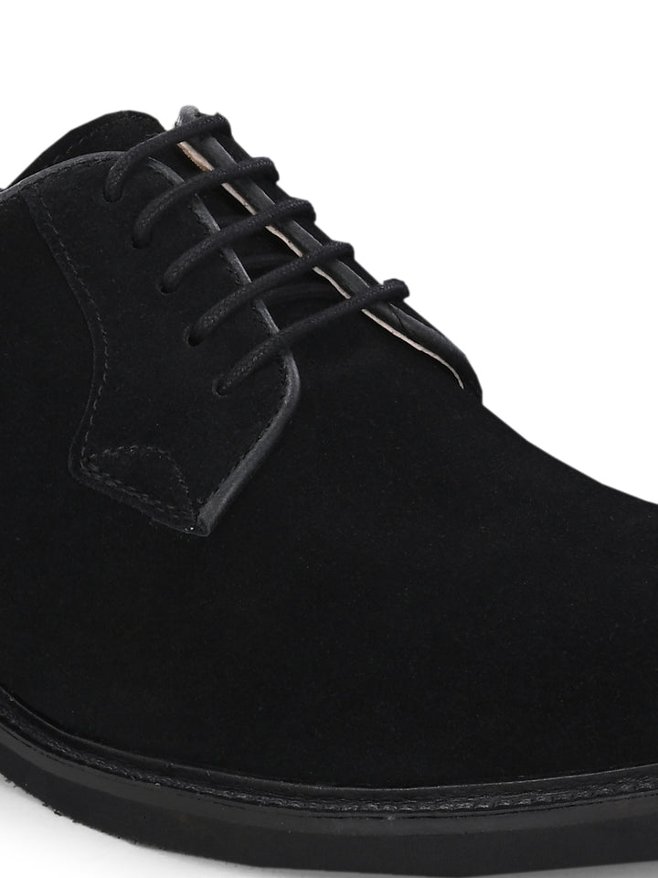 Carlo Romano Suede Leather Derby Formal Shoes For men