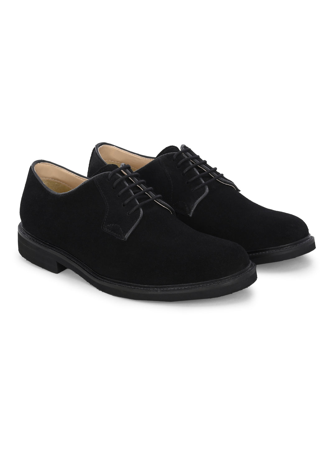Carlo Romano Suede Leather Derby Formal Shoes For men