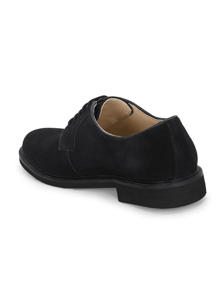 Carlo Romano Suede Leather Derby Formal Shoes For men