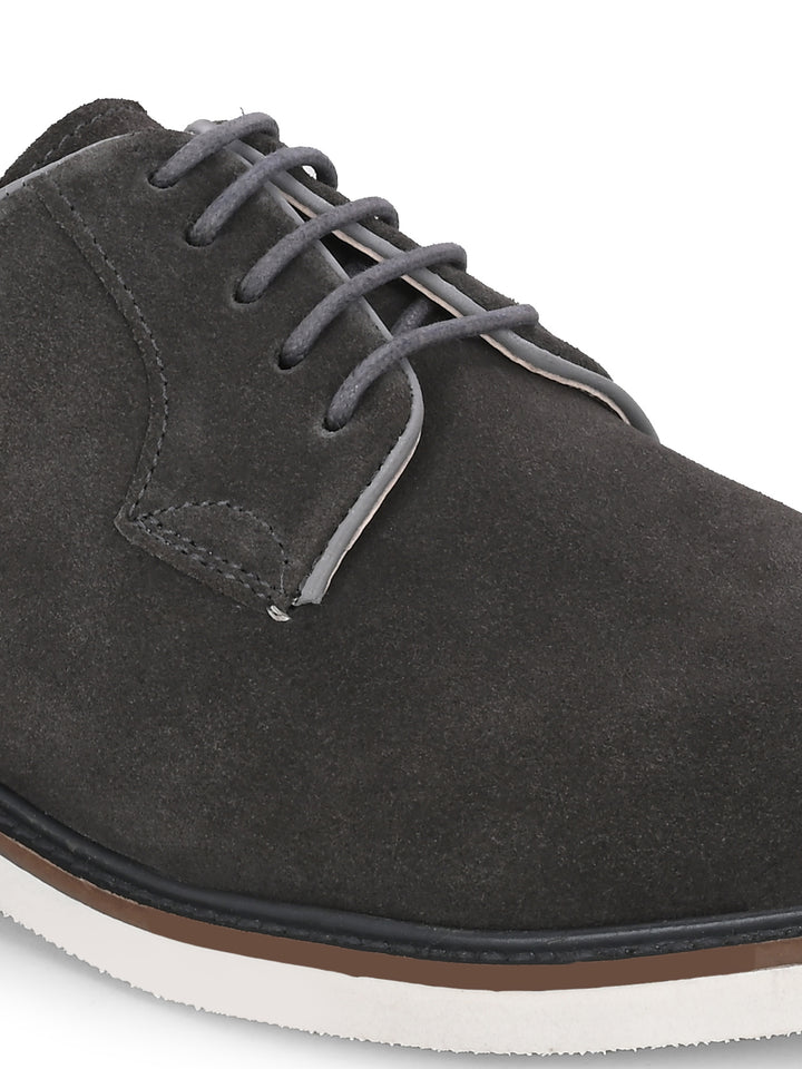 Carlo Romano Suede Leather Derby Formal Shoes For men