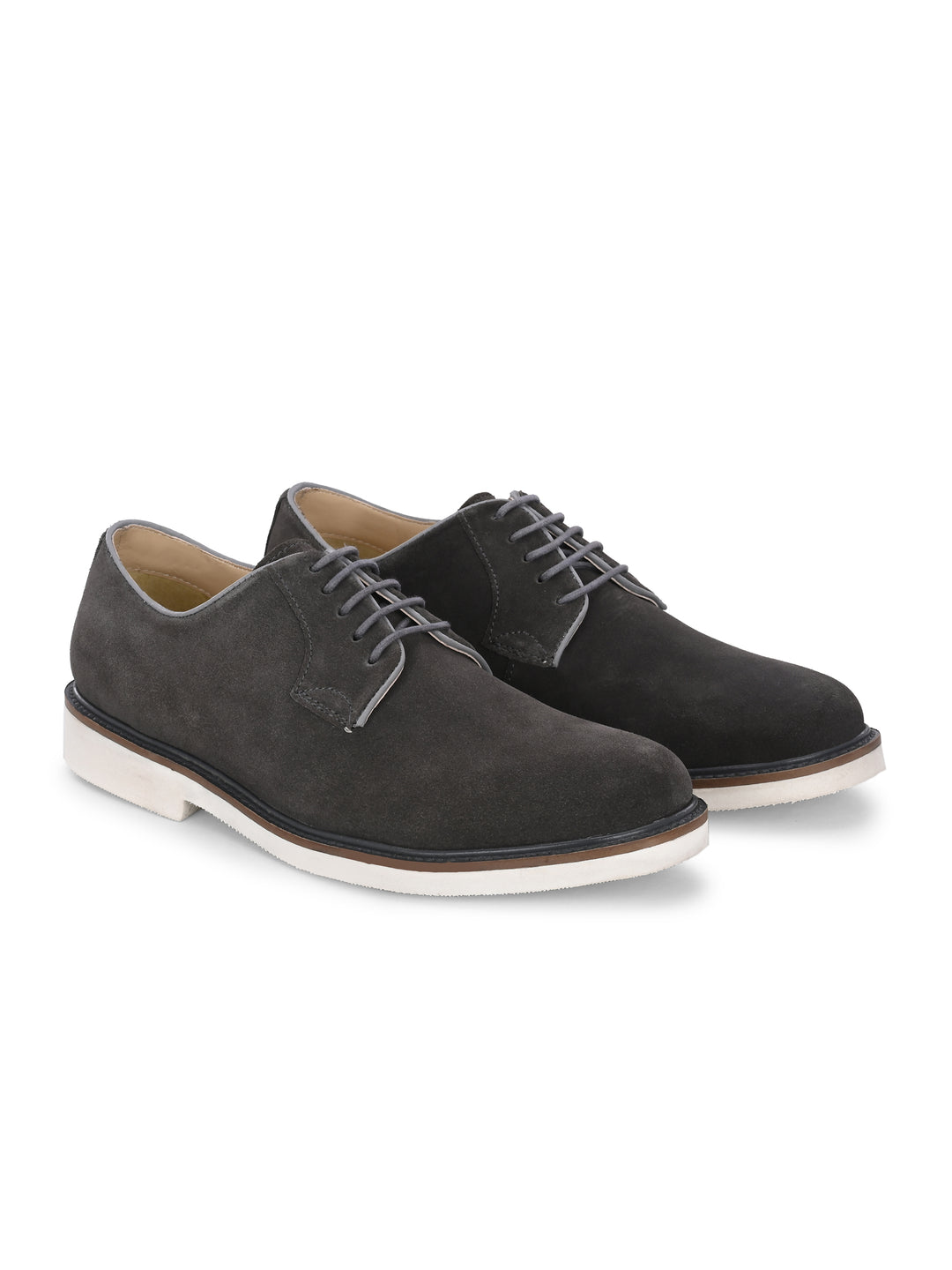 Carlo Romano Suede Leather Derby Formal Shoes For men
