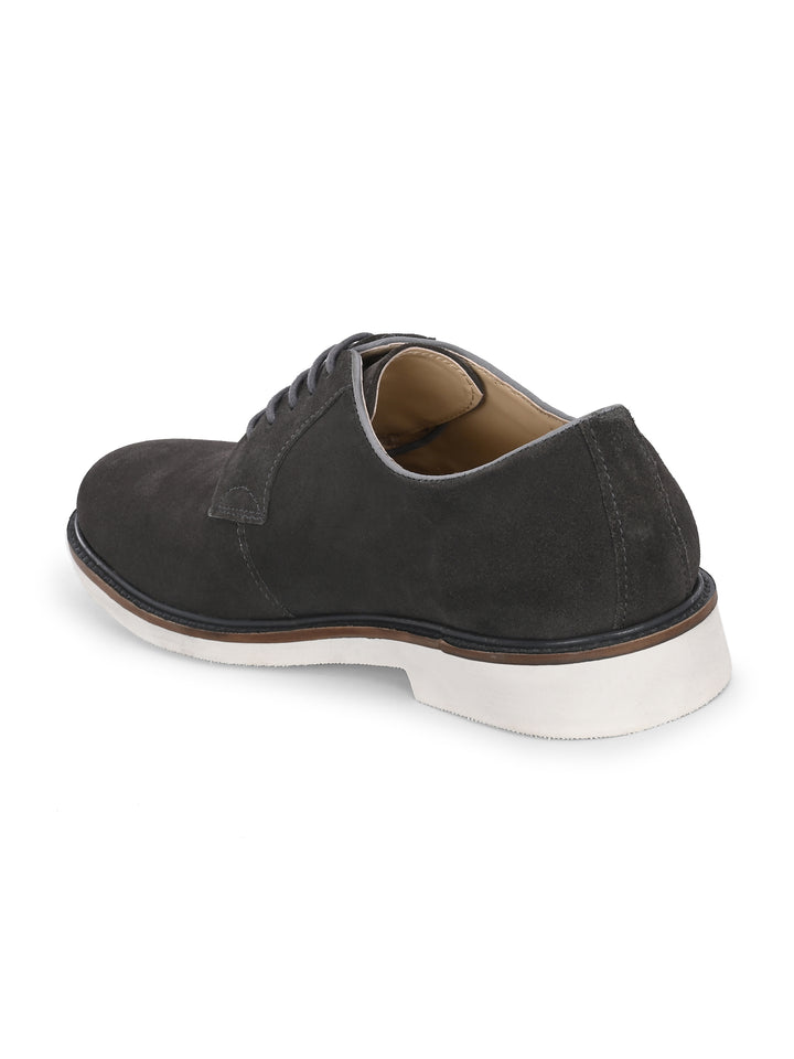 Carlo Romano Suede Leather Derby Formal Shoes For men