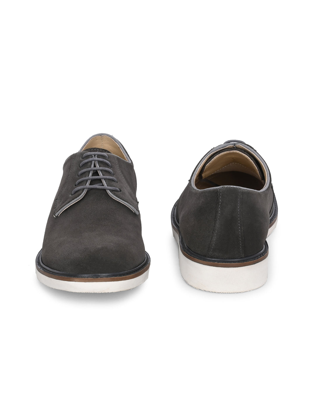 Carlo Romano Suede Leather Derby Formal Shoes For men