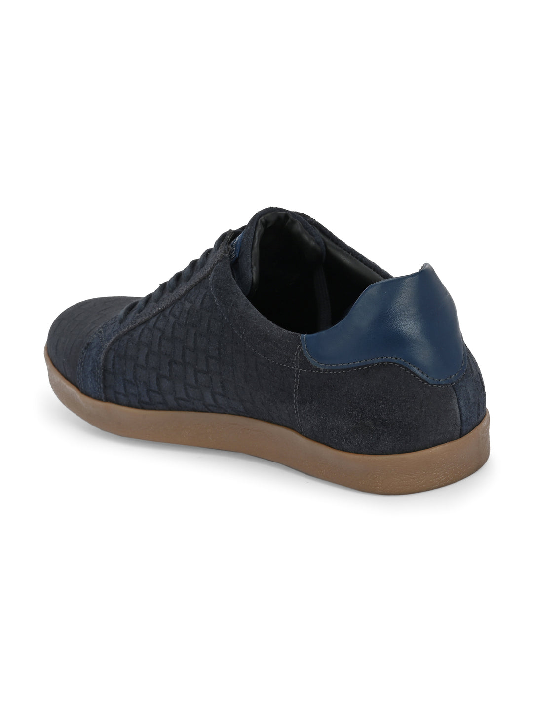 CARLO ROMANO SUEDE LEATHER LACE-UP SNEAKER SHOE FOR MEN