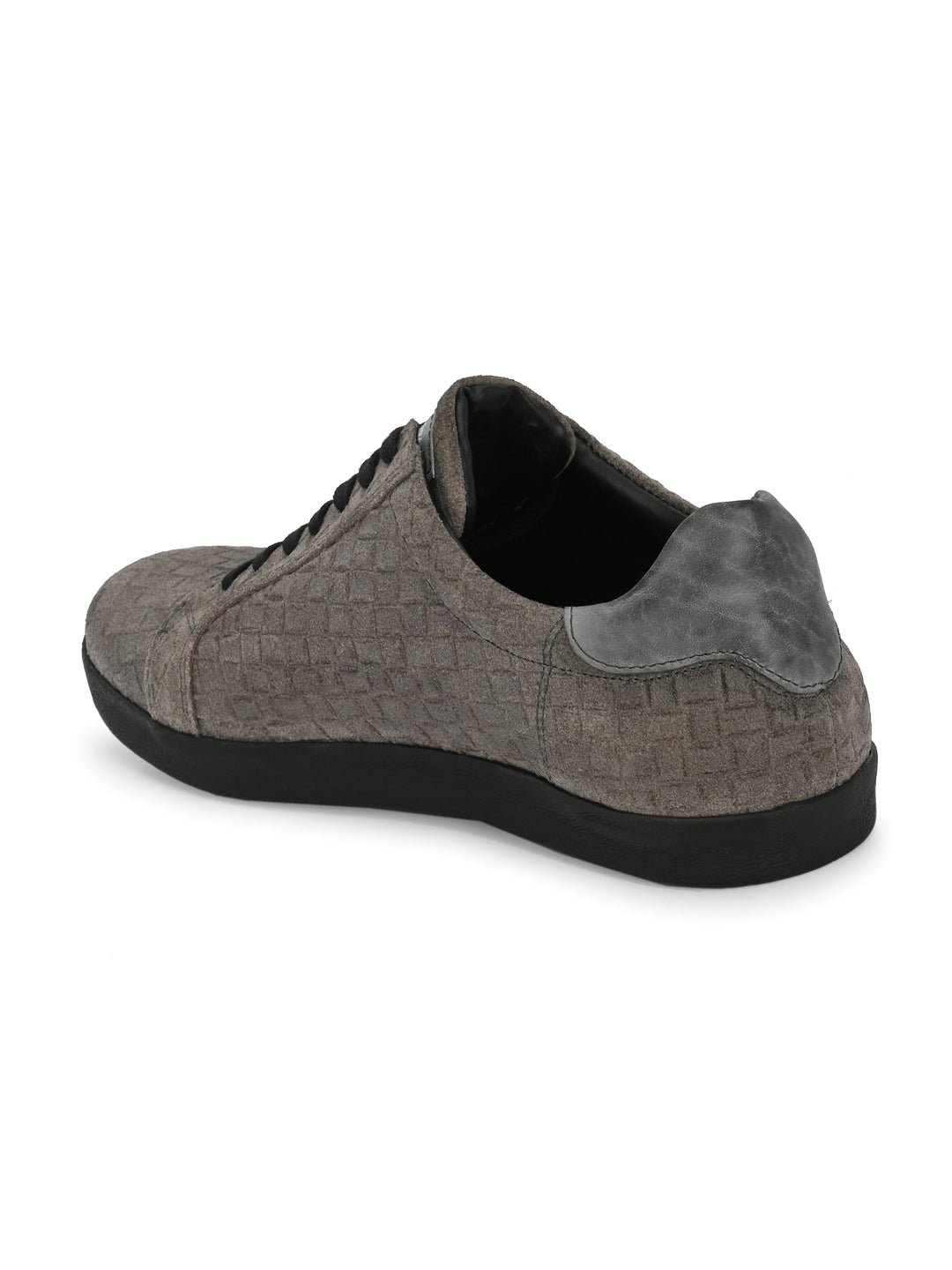 CARLO ROMANO SUEDE LEATHER LACE-UP SNEAKER SHOE FOR MEN