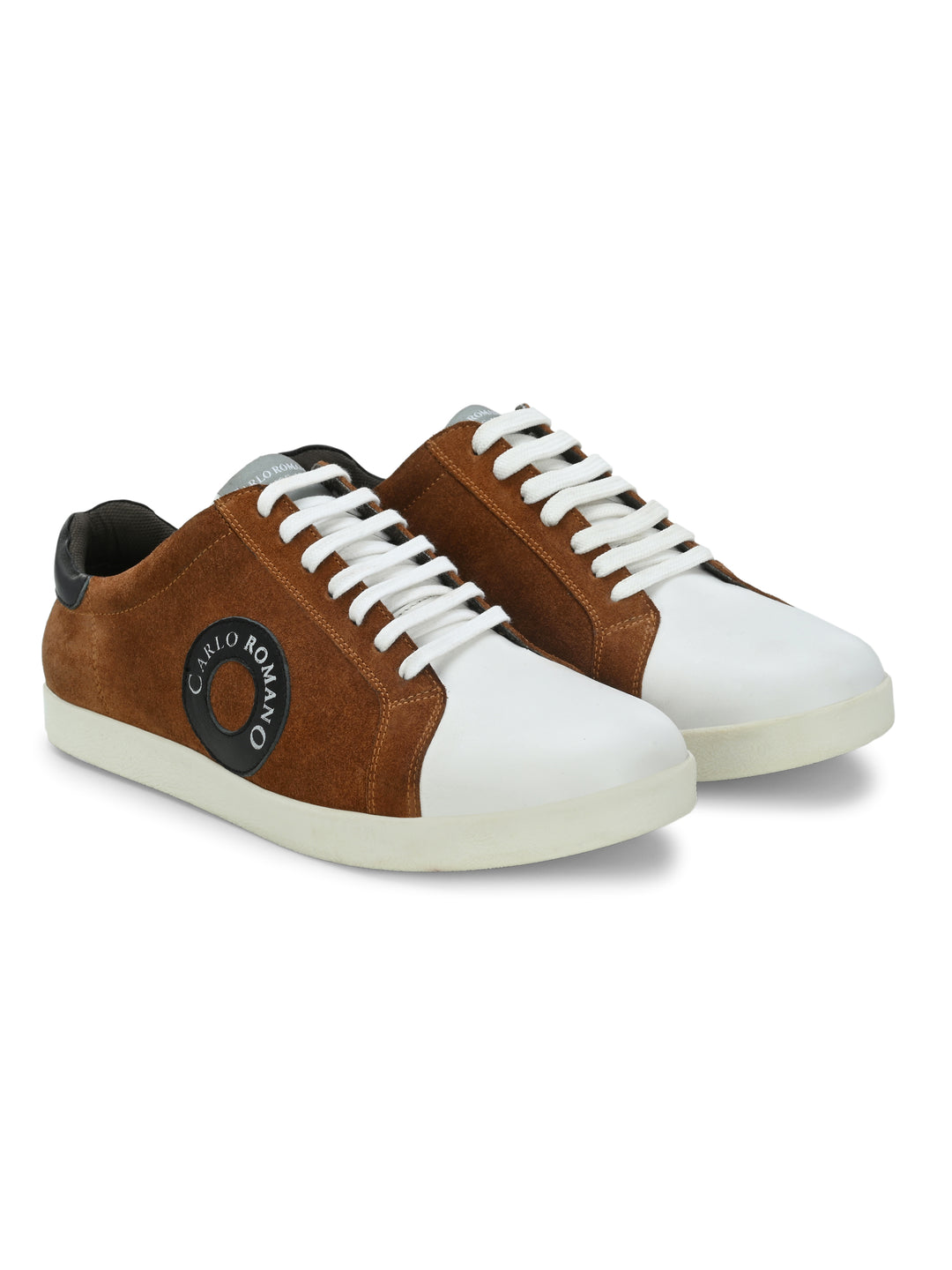 Men's Genuine Leather Lace up Casual Sneaker Shoe