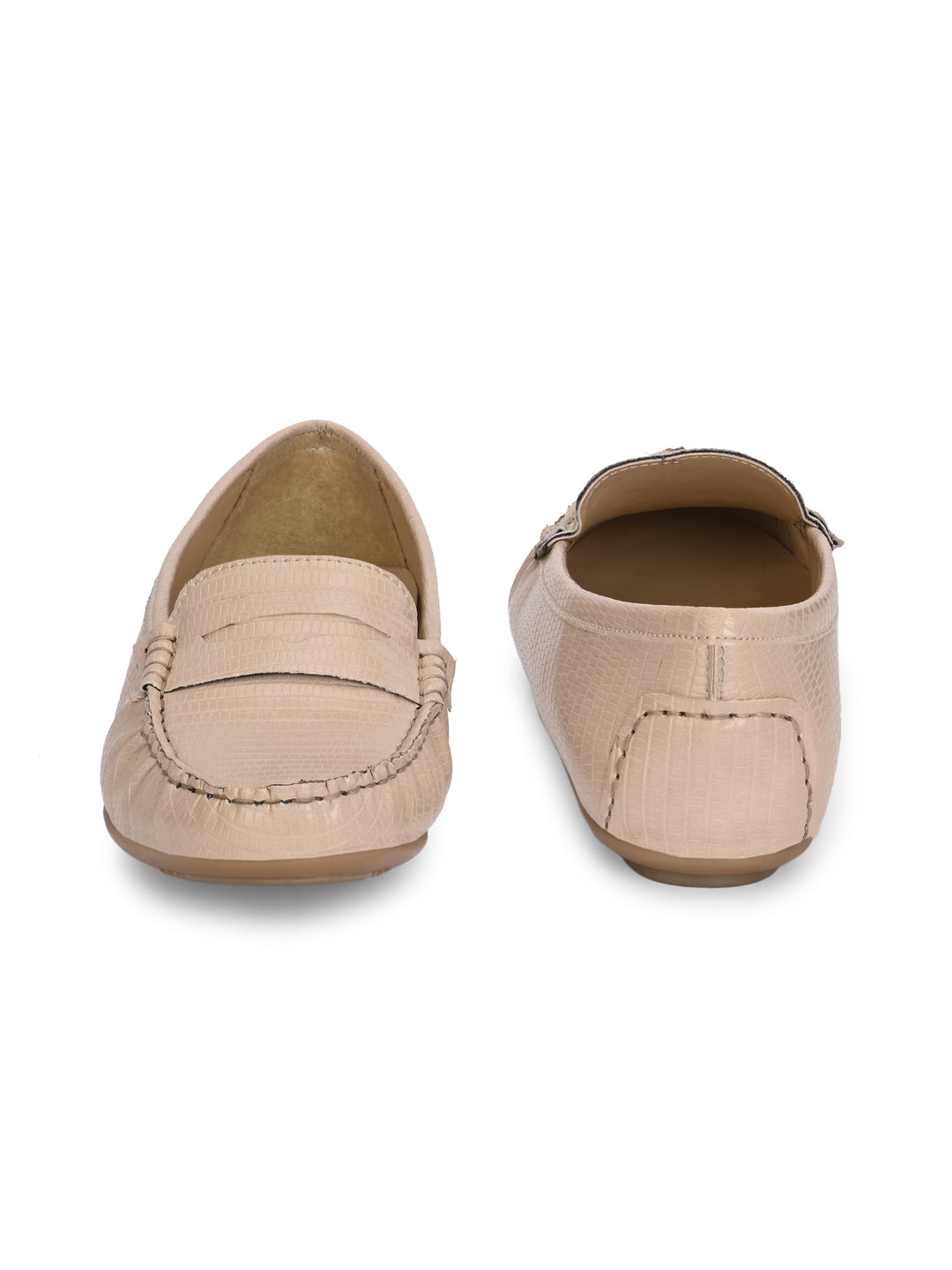 CARLO ROMANO BY WASAN VEGAN LEATHER LIZARD PRINT MOCCASIN FOR WOMEN