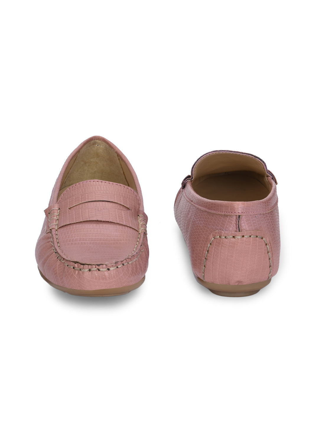 CARLO ROMANO BY WASAN VEGAN LEATHER LIZARD PRINT MOCCASIN FOR WOMEN