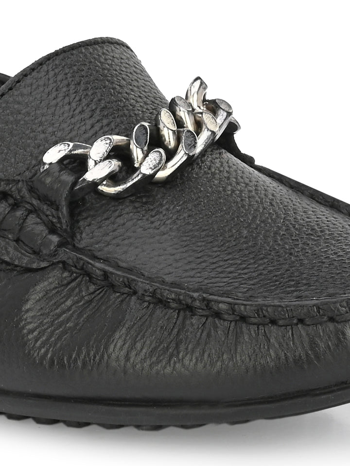 Women's Genuine Milled Leather Casual Loafer Moccasin