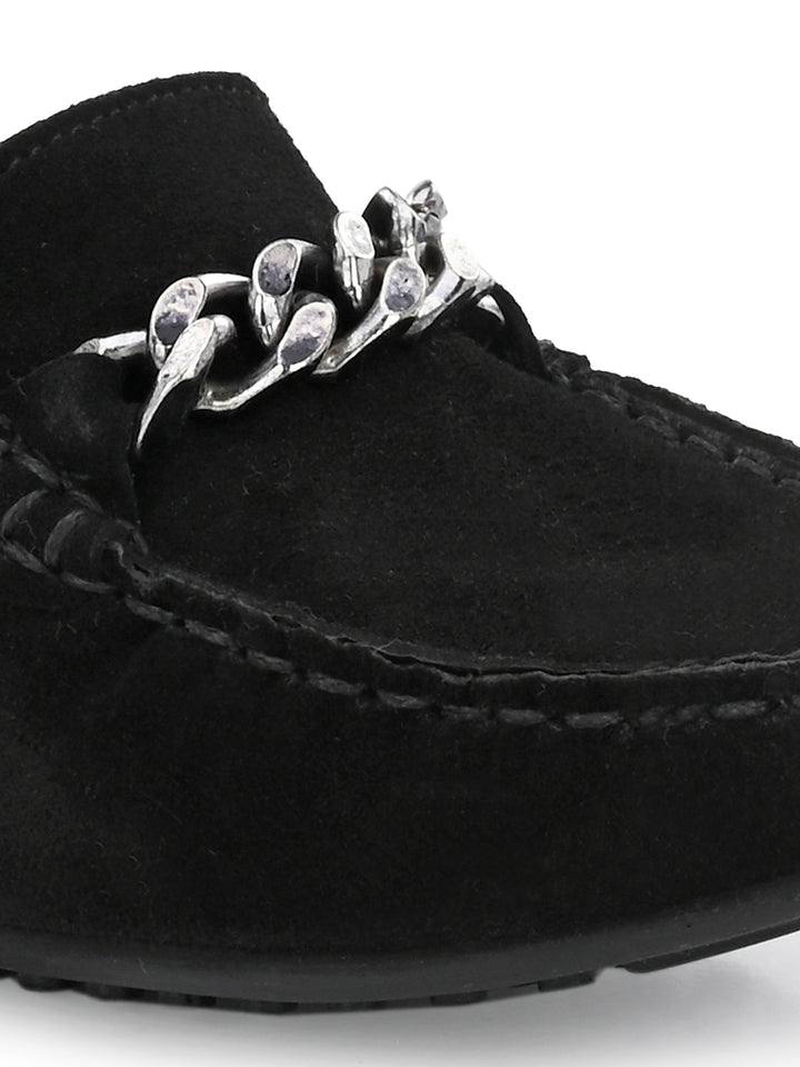 Women's Genuine Suede Leather Casual Loafer Moccasin