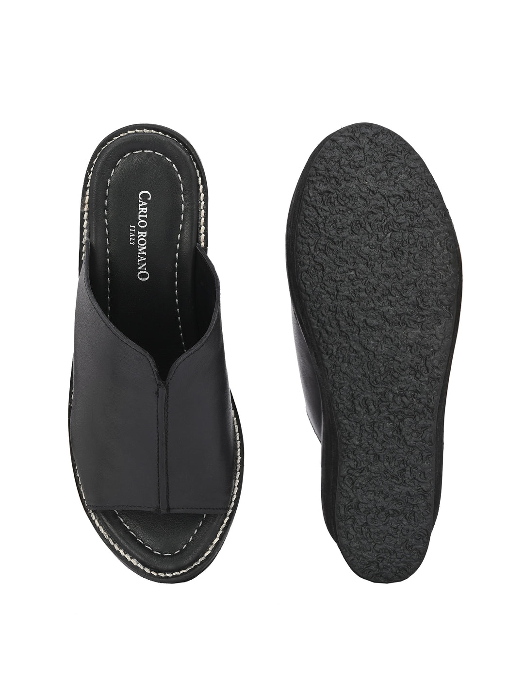 Women's Genuine Sheep Leather Ultra Light Weight High Heel Sandal