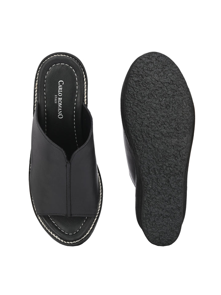 Women's Genuine Sheep Leather Ultra Light Weight High Heel Sandal