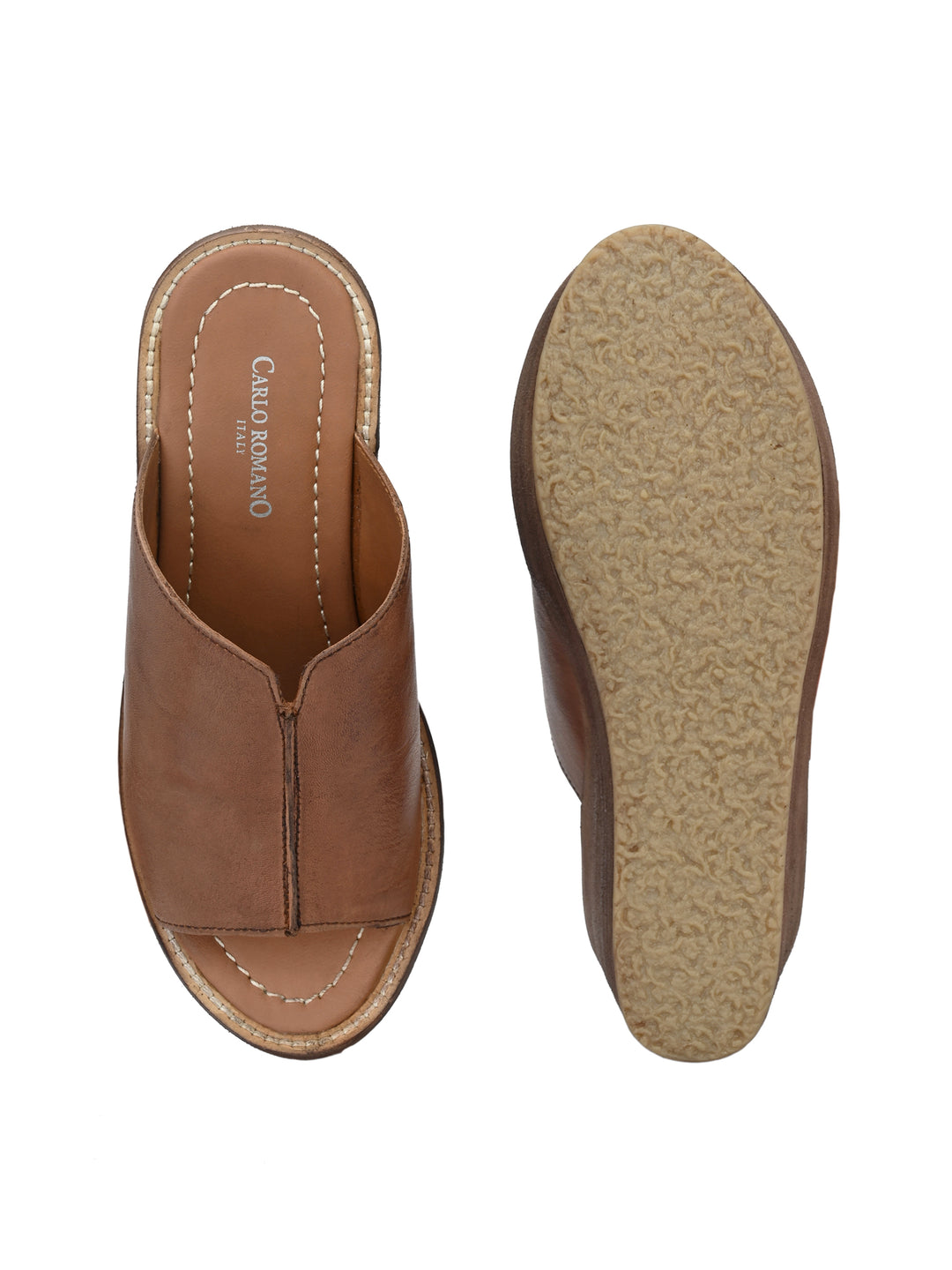 Women's Genuine Sheep Leather Ultra Light Weight High Heel Sandal