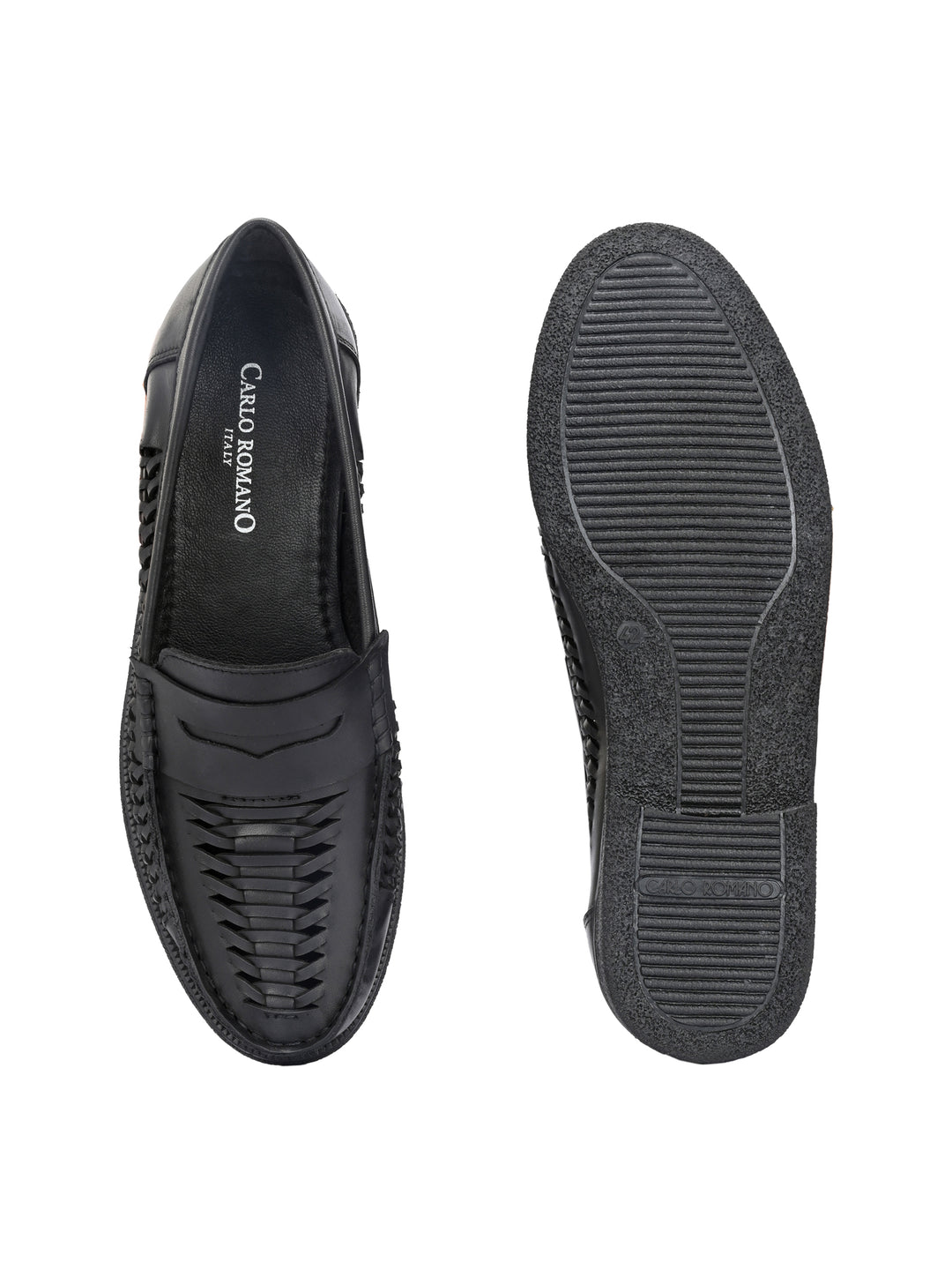 CARLO ROMANO BY WASAN SHOE MEN'S Moccasin Leather Burnish