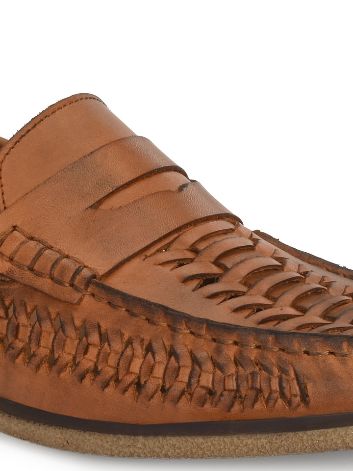 CARLO ROMANO BY WASAN SHOE MEN'S Moccasin Leather Burnish