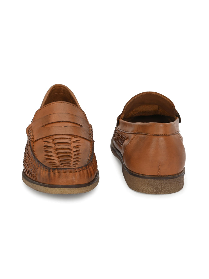 CARLO ROMANO BY WASAN SHOE MEN'S Moccasin Leather Burnish