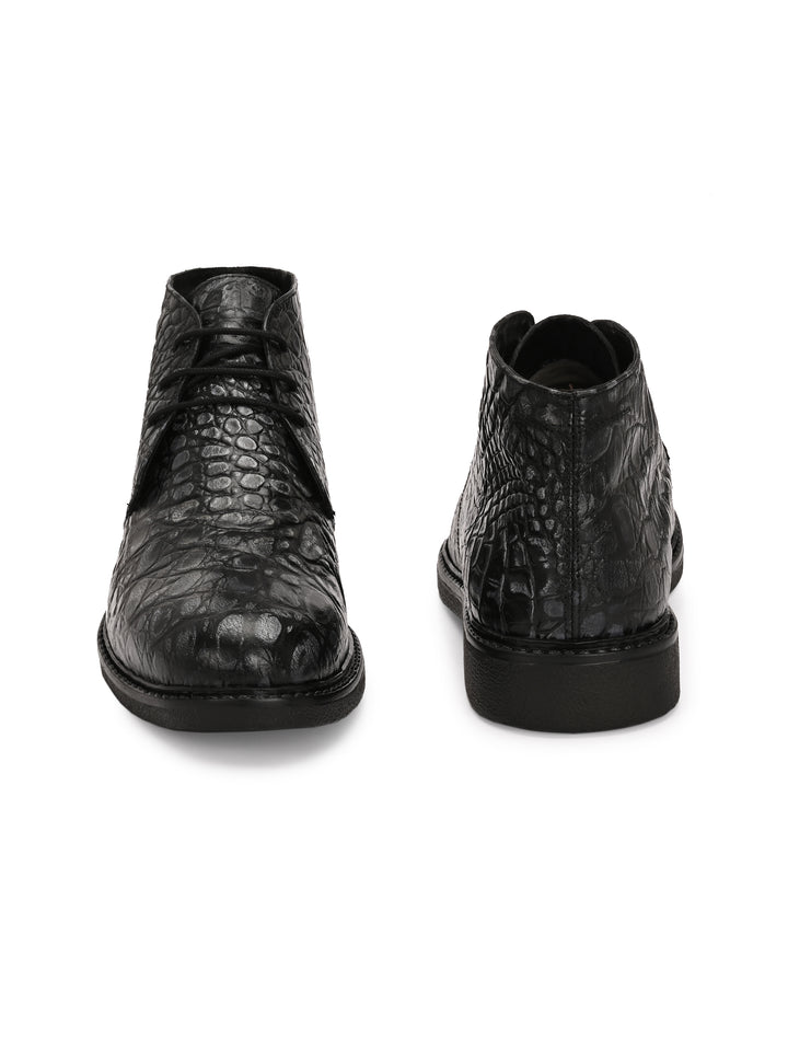 CARLO ROMANO PREMIUM LEATHER ANKLE BOOT FOR MEN