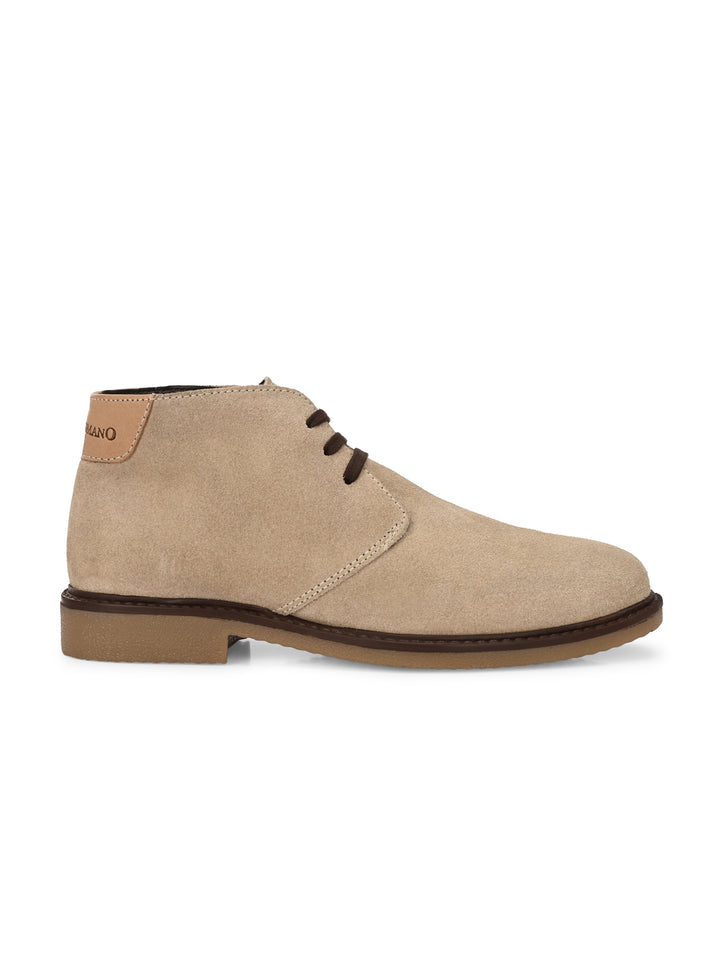 CARLO ROMANO BY WASAN MEN'S GENUINE SUEDE LEATHER ANKLE BOOT