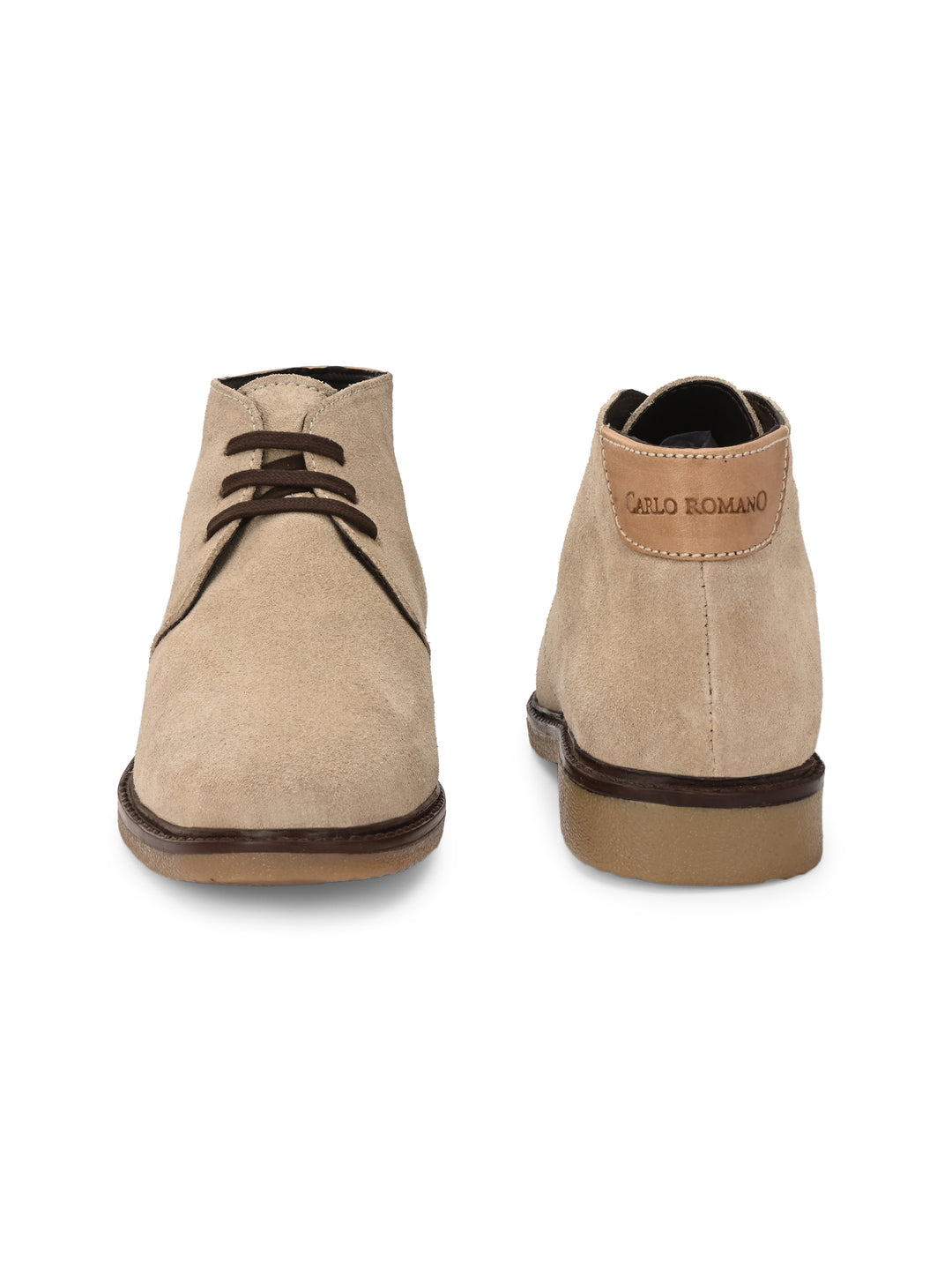 CARLO ROMANO BY WASAN MEN'S GENUINE SUEDE LEATHER ANKLE BOOT