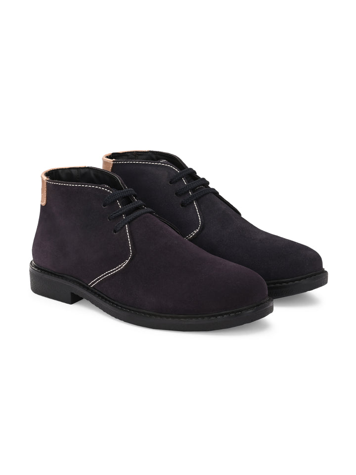 CARLO ROMANO BY WASAN MEN'S GENUINE SUEDE LEATHER ANKLE BOOT