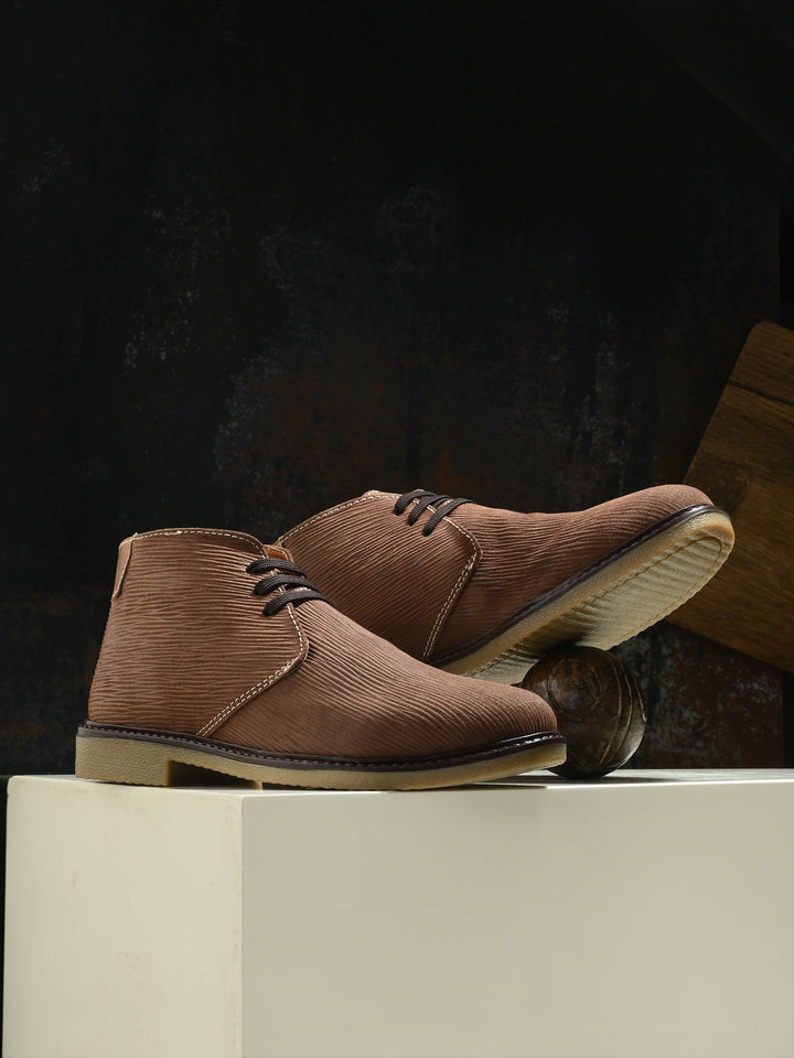 CARLO ROMANO PRIMIUME SUEDE LEATHER CASUAL DERBY BOOT FOR MEN