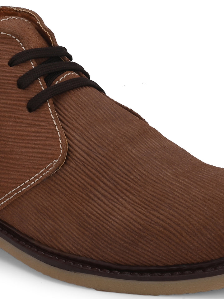 CARLO ROMANO PRIMIUME SUEDE LEATHER CASUAL DERBY BOOT FOR MEN