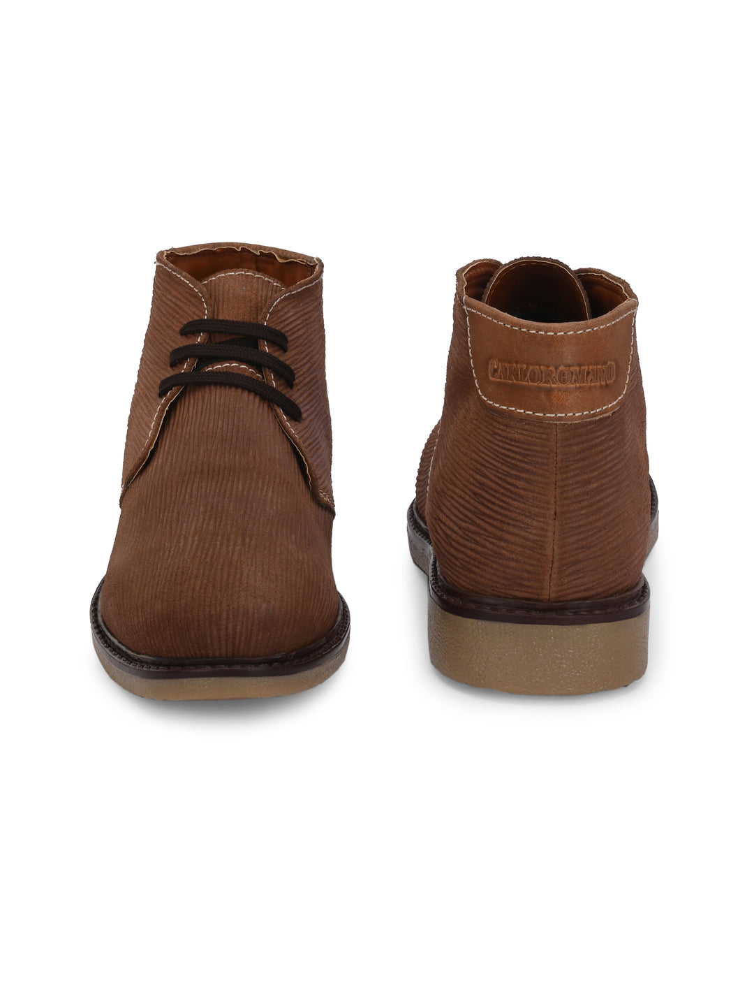 CARLO ROMANO PRIMIUME SUEDE LEATHER CASUAL DERBY BOOT FOR MEN