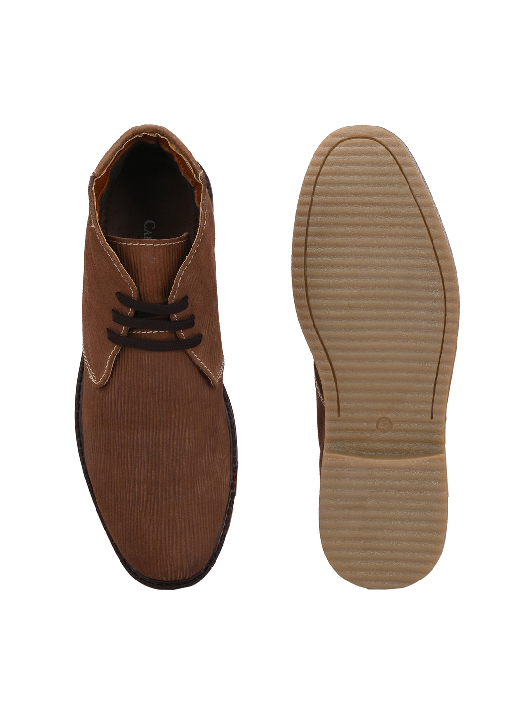 CARLO ROMANO PRIMIUME SUEDE LEATHER CASUAL DERBY BOOT FOR MEN