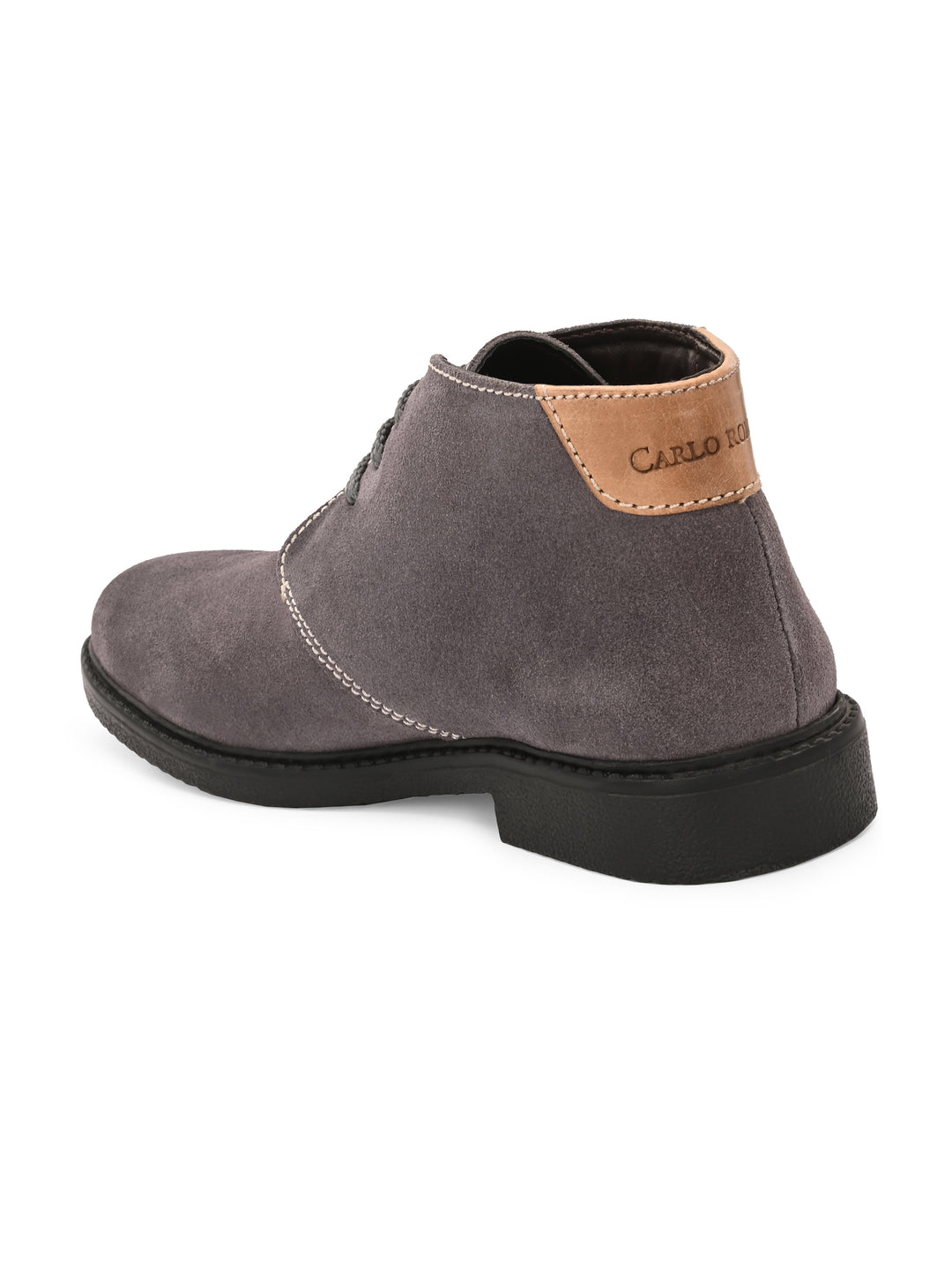 CARLO ROMANO BY WASAN MEN'S GENUINE SUEDE LEATHER ANKLE BOOT