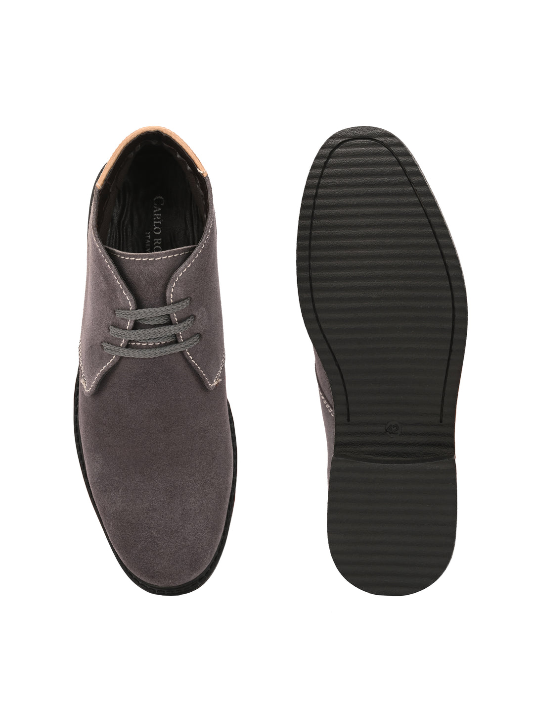 CARLO ROMANO BY WASAN MEN'S GENUINE SUEDE LEATHER ANKLE BOOT