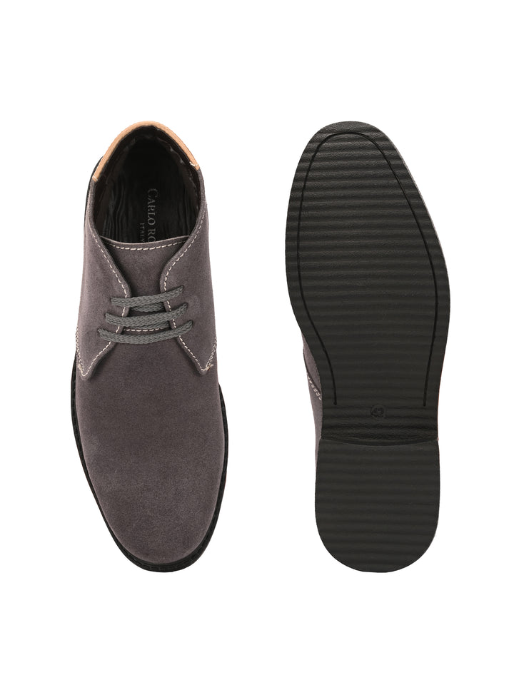 CARLO ROMANO BY WASAN MEN'S GENUINE SUEDE LEATHER ANKLE BOOT