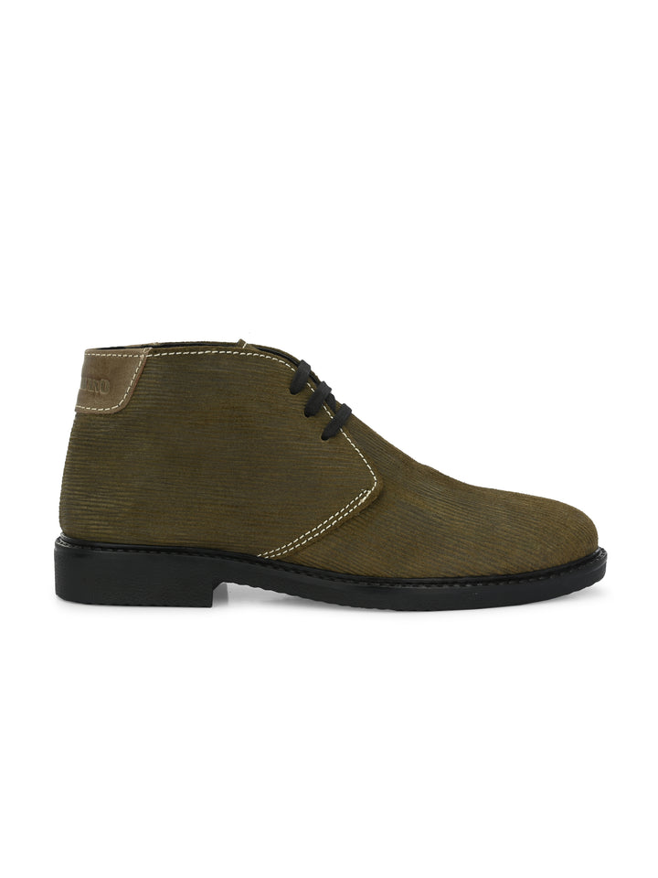 CARLO ROMANO PRIMIUME SUEDE LEATHER CASUAL DERBY BOOT FOR MEN