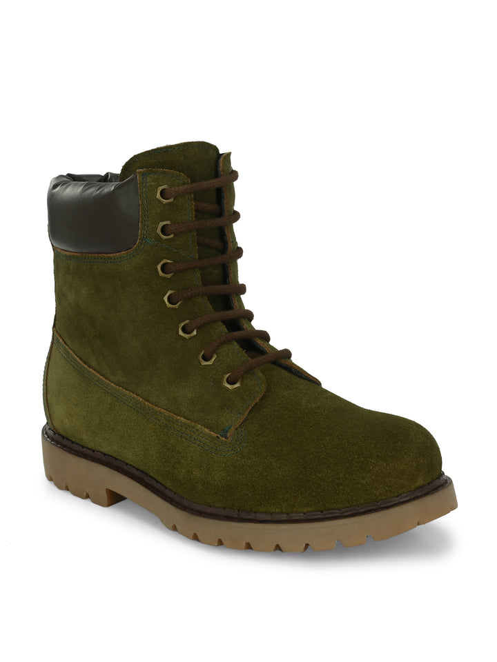 CARLO ROMANO BY WASAN SHOE GENUINE SUEDE LEATHER MEN'S ANKLE BOOT