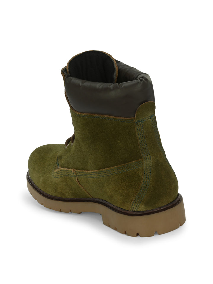 CARLO ROMANO BY WASAN SHOE GENUINE SUEDE LEATHER MEN'S ANKLE BOOT