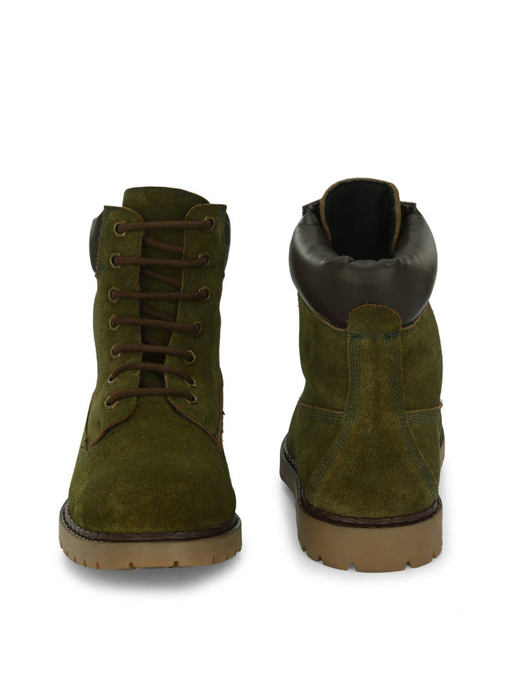 CARLO ROMANO BY WASAN SHOE GENUINE SUEDE LEATHER MEN'S ANKLE BOOT