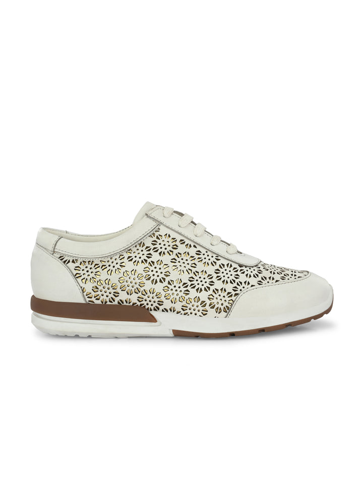 CARLO ROMANO BY WASAN SHOE GENINUE SHEEP LEATHER SNEAKERS FOR WOMEN