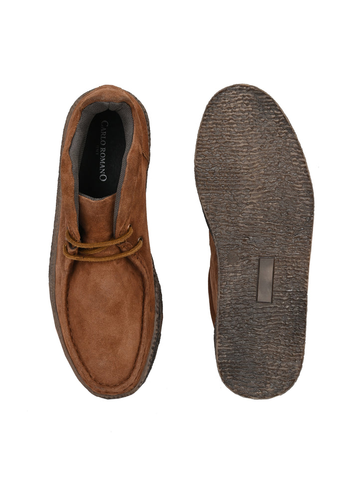 Men's Genuine Leather Lace up Ankle Shoe