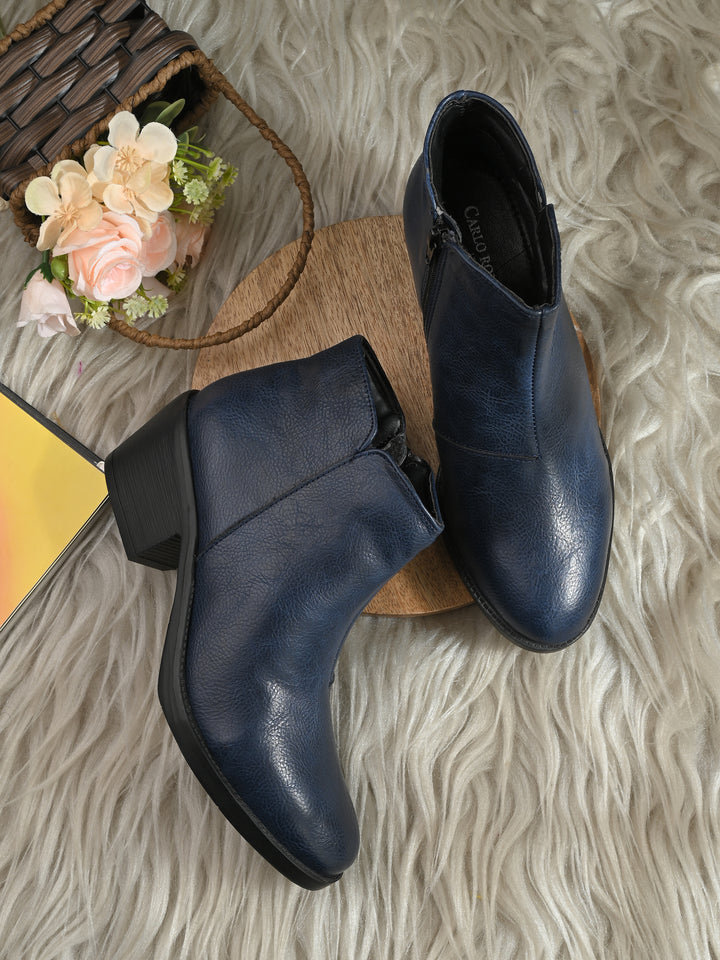 CARLO ROMANO BY WASAN VEGAN LEATHER BOOT FOR WOMEN