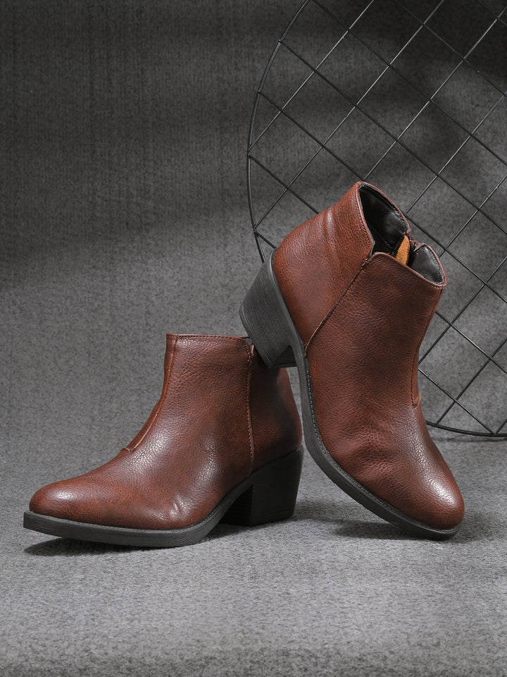 CARLO ROMANO BY WASAN VEGAN LEATHER BOOT FOR WOMEN