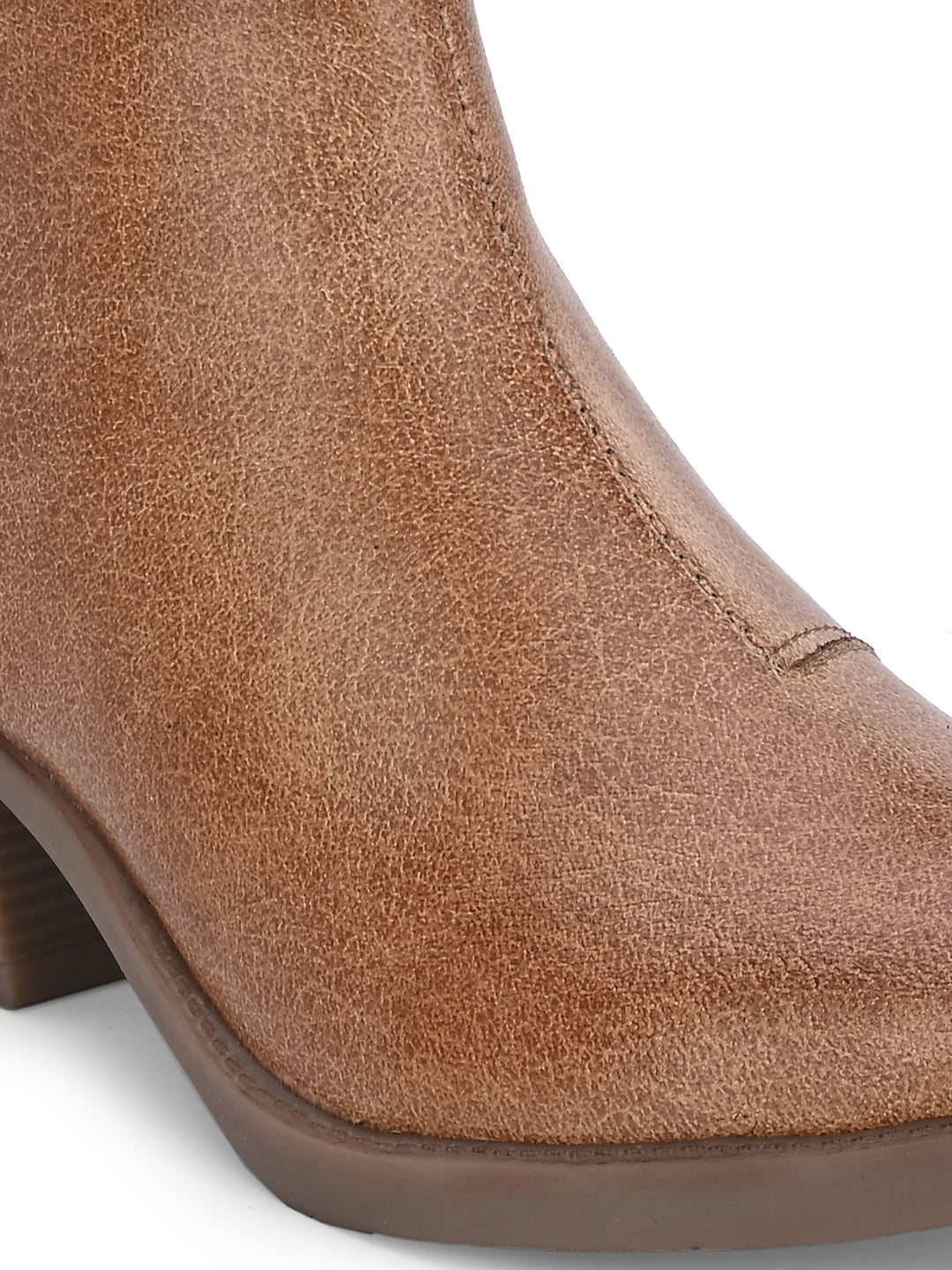 CARLO ROMANO BY WASAN SHOES GENUINE BURNISH LEATHER ANKLE BOOT