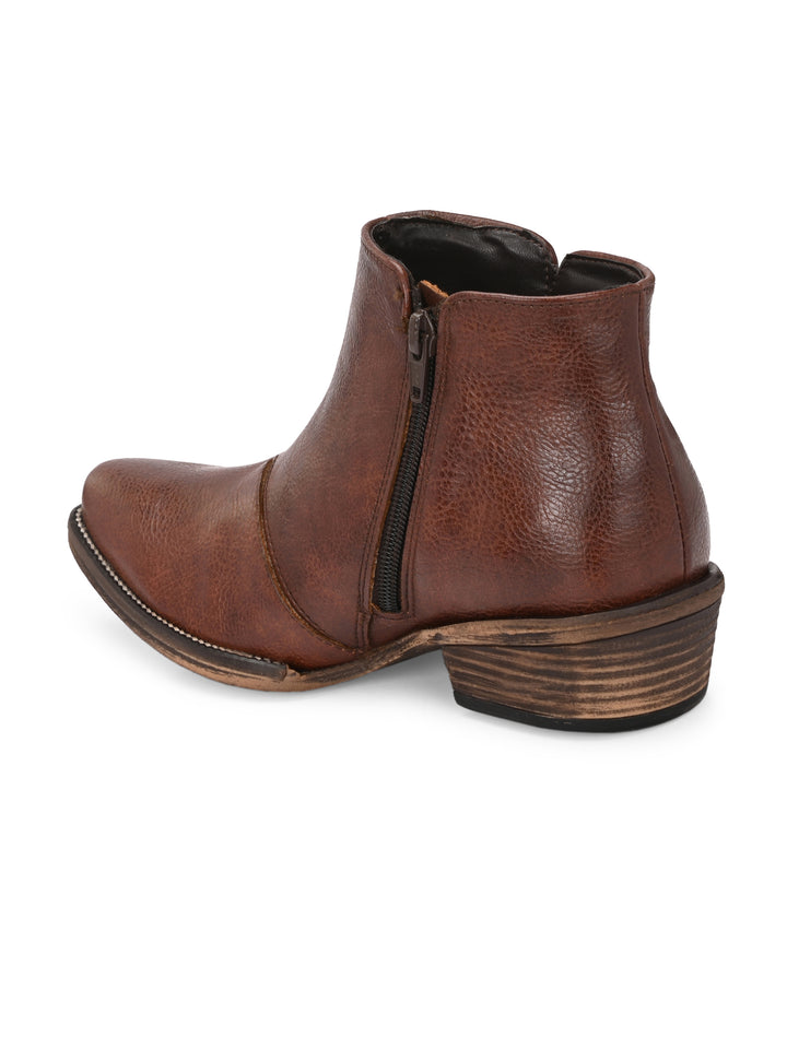 CARLO ROMANO BY WASAN VEGAN LEATHER BOOT FOR WOMEN