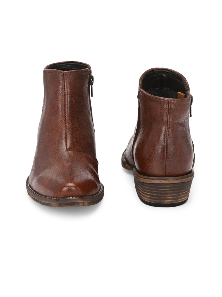 CARLO ROMANO BY WASAN VEGAN LEATHER BOOT FOR WOMEN