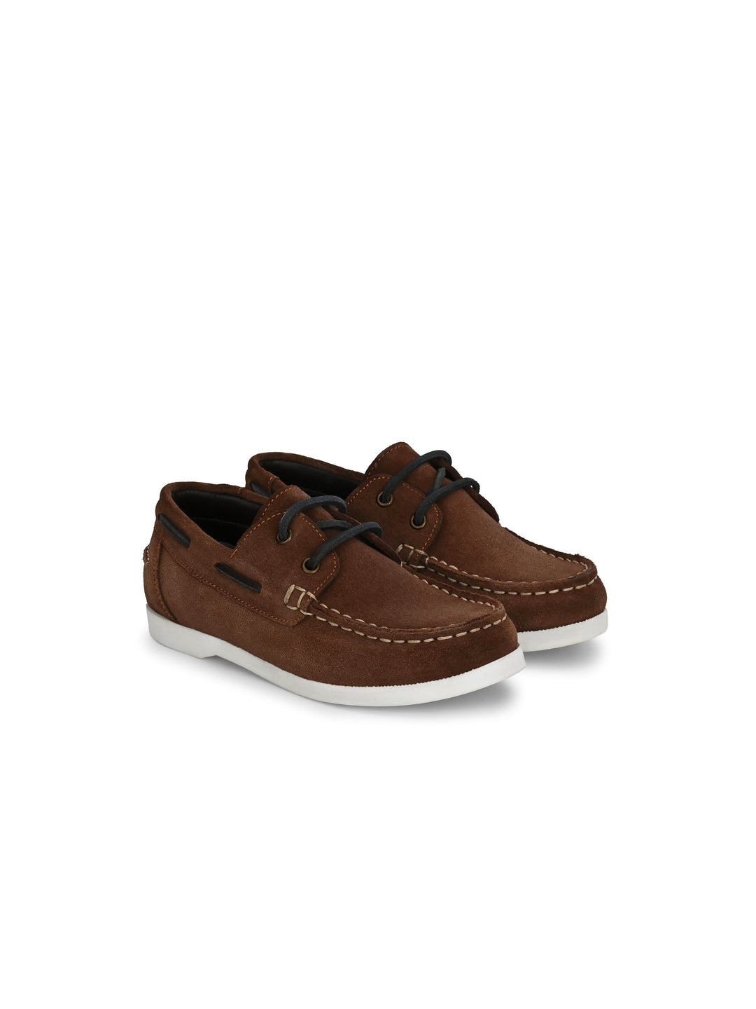 CARLO ROMANO by Wasan Shoes Boys/Girls Genuine Suede Leather lace Up Shoes