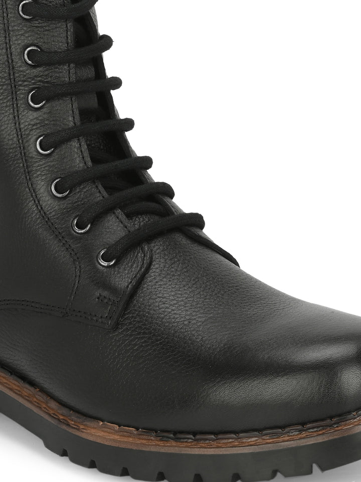 CARLO ROMANO BY WASAN SHOE GENUINE MILLED LEATHER MEN'S ANKLE BOOT