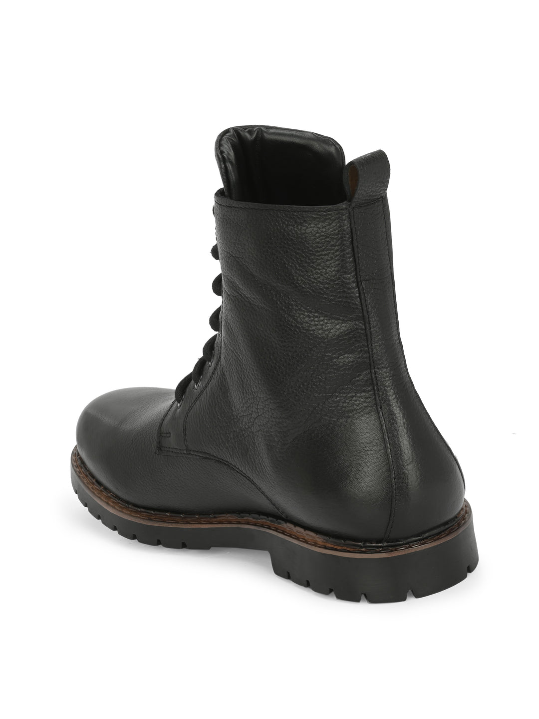 CARLO ROMANO BY WASAN SHOE GENUINE MILLED LEATHER MEN'S ANKLE BOOT