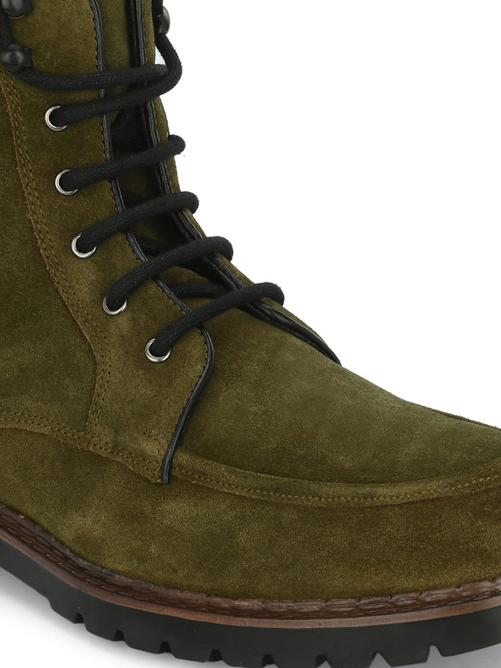 CARLO ROMANO BY WASAN SHOE GENUINE SUEDE LEATHER MEN'S ANKLE BOOT