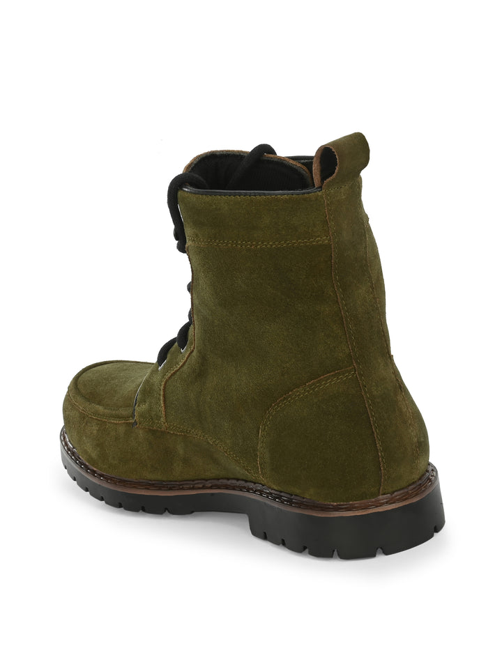 CARLO ROMANO BY WASAN SHOE GENUINE SUEDE LEATHER MEN'S ANKLE BOOT