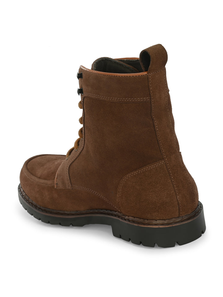 CARLO ROMANO BY WASAN SHOE GENUINE SUEDE LEATHER MEN'S ANKLE BOOT