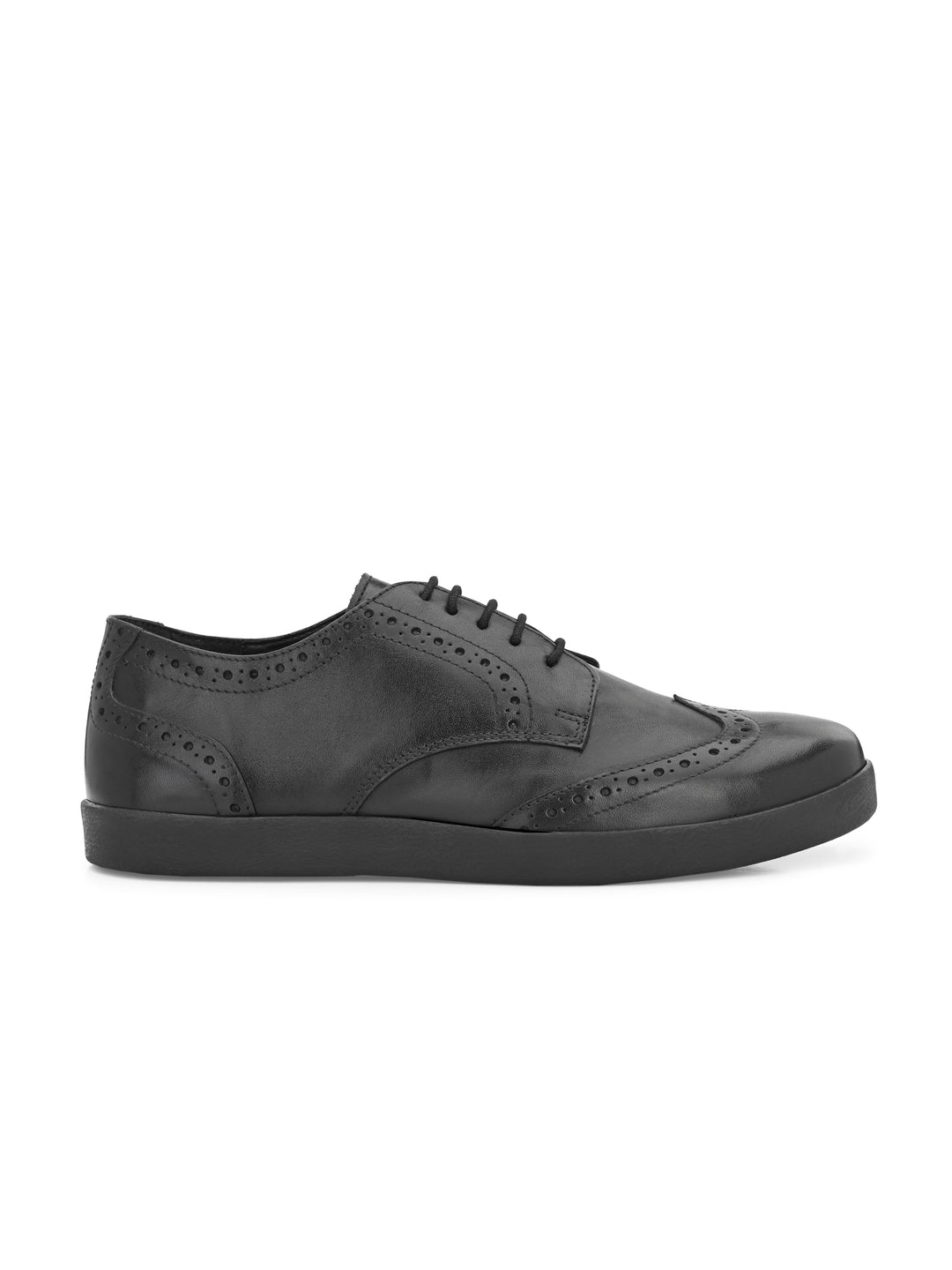 Men's Genuine Crust Leather Light Weight Comfortable Casual Sneakers Shoe / Carlo Goose Collection